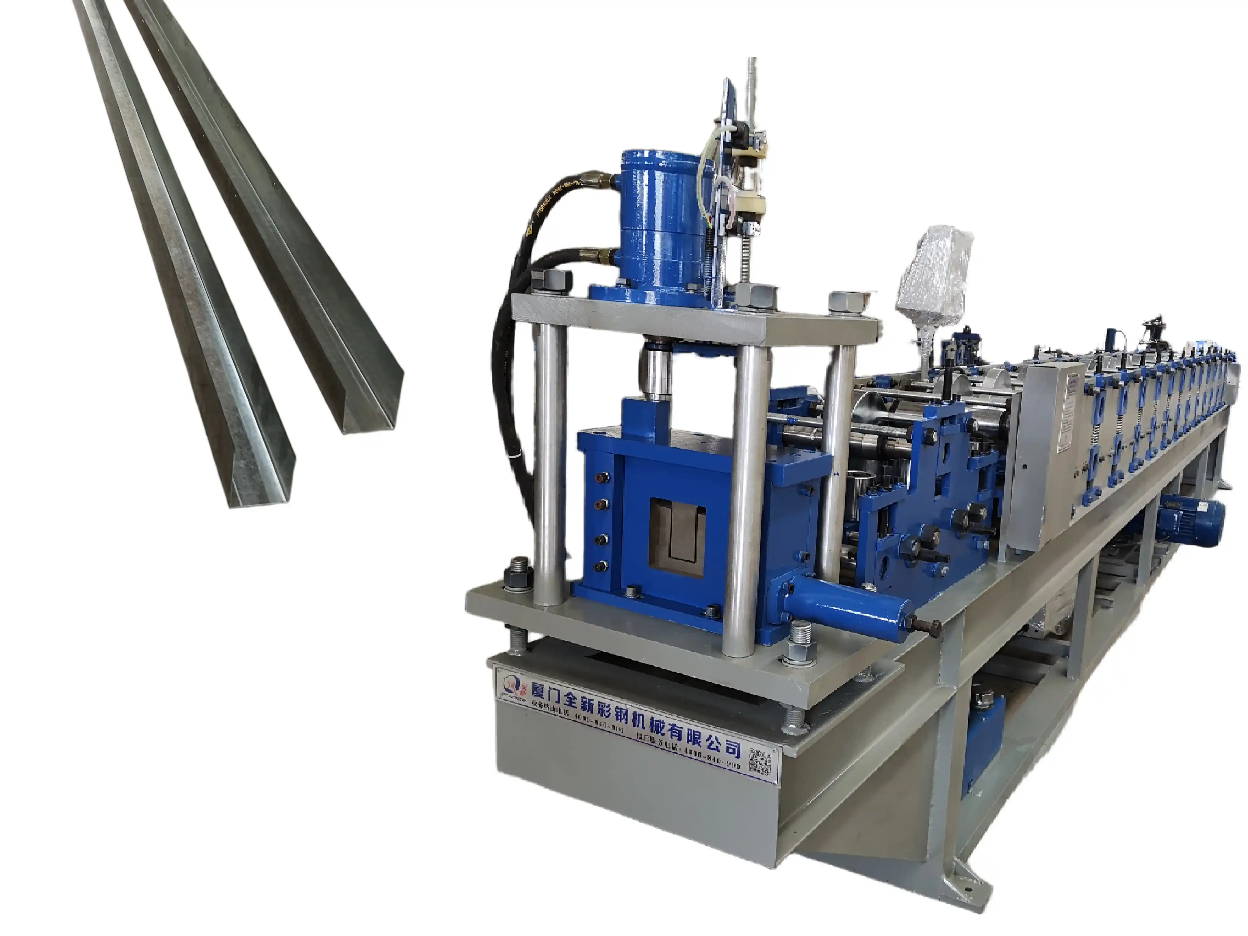 Профилегибочная машина для производства швеллеров