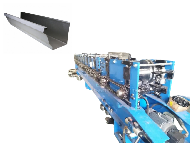 Машина для изготовления дождевых желобов